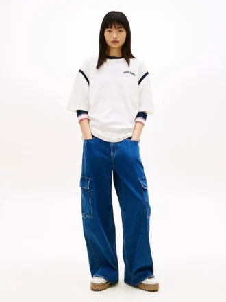 Jeansy Tommy Jeans Loose Wide Leg Cargo Jeansy Tommy Jeans Loose Wide Leg Cargo