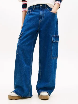 Jeansy Tommy Jeans Loose Wide Leg Cargo Jeansy Tommy Jeans Loose Wide Leg Cargo