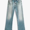 Jeansy Tommy Jeans z efektem postarzenia i rozszerzanymi nogawkami