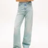 Jeansy Tommy Jeans z wysokim stanem i szerokimi nogawkami Jeansy Tommy Jeans z wysokim stanem i szerokimi nogawkami