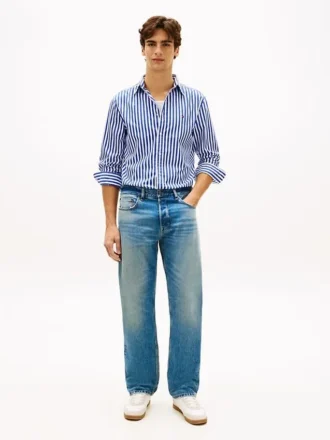 Jeansy z selvedge’em o prostym kroju