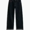 Jeansy z selvedge’em o średnim stanie i luźnym, prostym kroju Jeansy z selvedge’em o średnim stanie i luźnym, prostym kroju