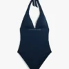 Jednoczęściowy kostium kąpielowy z logo Hilfiger Jednoczęściowy kostium kąpielowy z logo Hilfiger