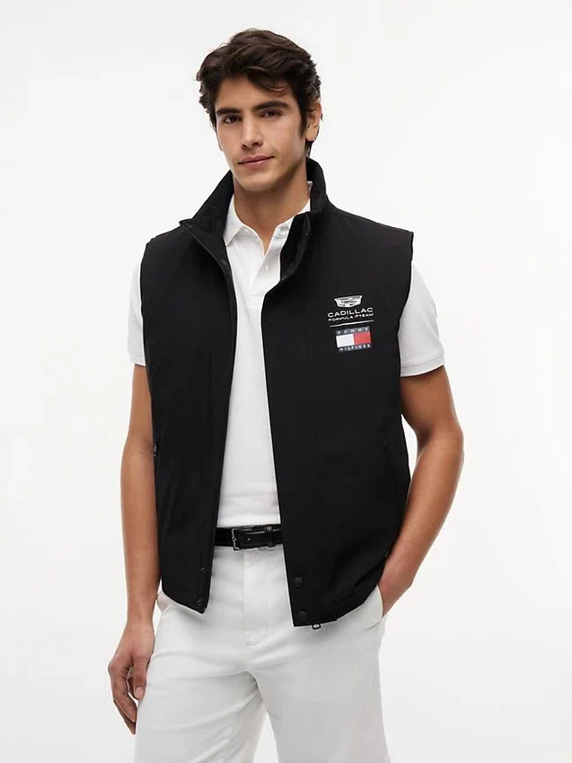 Kamizelka z logo Tommy x Cadillac F1® Team Kamizelka z logo Tommy x Cadillac F1® Team