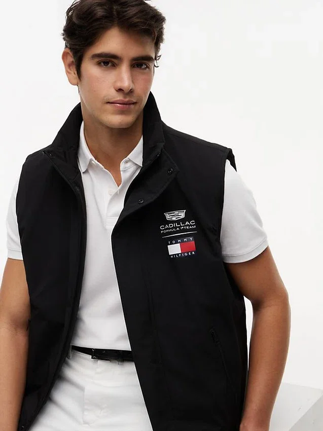 Kamizelka z logo Tommy x Cadillac F1® Team Kamizelka z logo Tommy x Cadillac F1® Team
