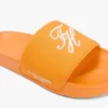 Klapki basenowe z monogramem
