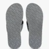 Klapki z lnu typu chambray Klapki z lnu typu chambray
