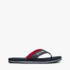 Klapki z logo Hilfiger Klapki z logo Hilfiger