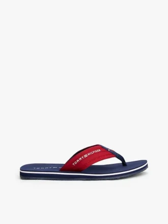 Klapki z logo Tommy