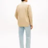 Koszula typu oversize z tkaniny twillowej typu slub o regularnym kroju Koszula typu oversize z tkaniny twillowej typu slub o regularnym kroju