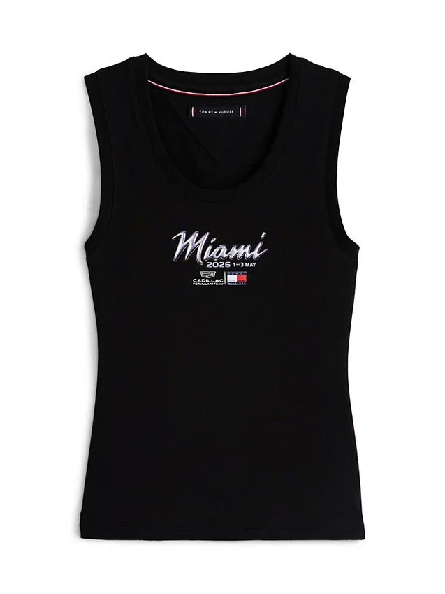 Koszulka bez rękawów Tommy x Cadillac F1® Team Miami Koszulka bez rękawów Tommy x Cadillac F1® Team Miami