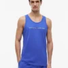 Koszulka bez rękawów z logo Hilfiger Koszulka bez rękawów z logo Hilfiger