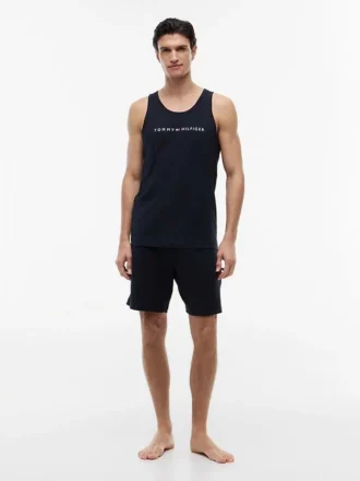 Koszulka bez rękawów z logo Hilfiger