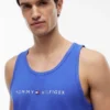 Koszulka bez rękawów z logo Hilfiger Koszulka bez rękawów z logo Hilfiger