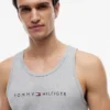 Koszulka bez rękawów z logo Hilfiger