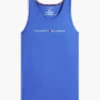 Koszulka bez rękawów z logo Hilfiger Koszulka bez rękawów z logo Hilfiger