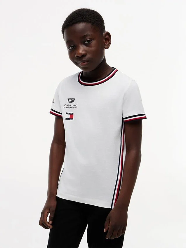 Koszulka dla dzieci Tommy x Cadillac F1® Team Replica Koszulka dla dzieci Tommy x Cadillac F1® Team Replica