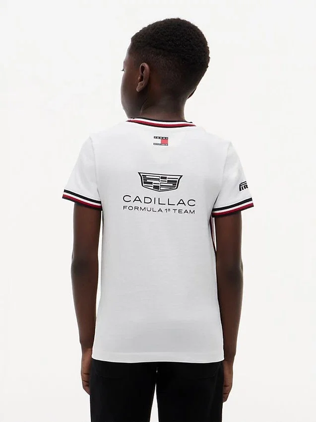Koszulka dla dzieci Tommy x Cadillac F1® Team Replica Koszulka dla dzieci Tommy x Cadillac F1® Team Replica