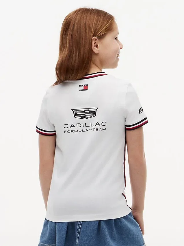 Koszulka dla dzieci Tommy x Cadillac F1® Team Replica Koszulka dla dzieci Tommy x Cadillac F1® Team Replica