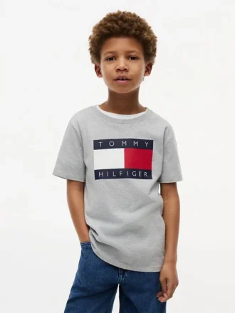 Koszulka dziecięca Tommy z logo flagi