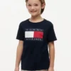 Koszulka dziecięca Tommy z logo flagi