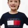 Koszulka dziecięca Tommy z logo flagi