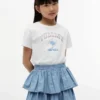 Koszulka dziecięca z logo Tommy z kryształkami Koszulka dziecięca z logo Tommy z kryształkami