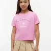 Koszulka dziecięca z logo Tommy z kryształkami Koszulka dziecięca z logo Tommy z kryształkami