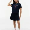 Koszulka dziecięca z logo Tommy z kryształkami Koszulka dziecięca z logo Tommy z kryształkami