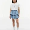 Koszulka dziecięca z logo Tommy z kryształkami Koszulka dziecięca z logo Tommy z kryształkami