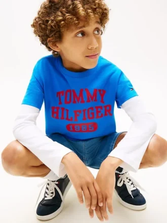Koszulka dziecięca z logo Varsity