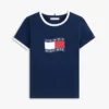 Koszulka dziecięca z logo Wavy Flag Koszulka dziecięca z logo Wavy Flag