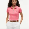 Koszulka polo Slim Fit z zamkiem