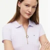Koszulka polo Slim Fit z zamkiem Koszulka polo Slim Fit z zamkiem