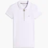 Koszulka polo Slim Fit z zamkiem Koszulka polo Slim Fit z zamkiem