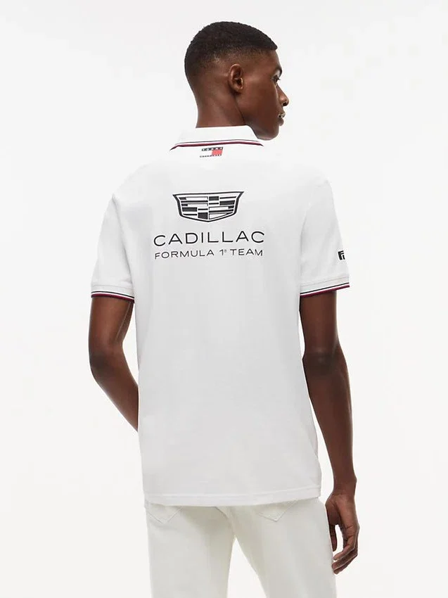 Koszulka polo Tommy x Cadillac F1® Team Replica Koszulka polo Tommy x Cadillac F1® Team Replica