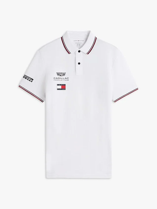 Koszulka polo Tommy x Cadillac F1® Team Replica Koszulka polo Tommy x Cadillac F1® Team Replica