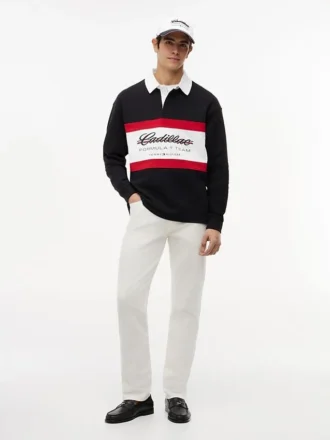 Koszulka polo Tommy x Cadillac F1® Team Script Rugby