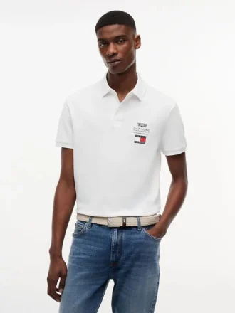 Koszulka polo z logo Tommy x Cadillac F1® Team