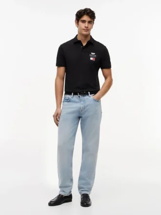 Koszulka polo z logo Tommy x Cadillac F1® Team