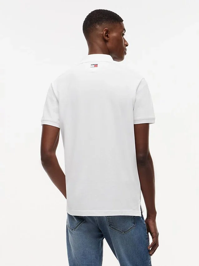 Koszulka polo z logo Tommy x Cadillac F1® Team Koszulka polo z logo Tommy x Cadillac F1® Team