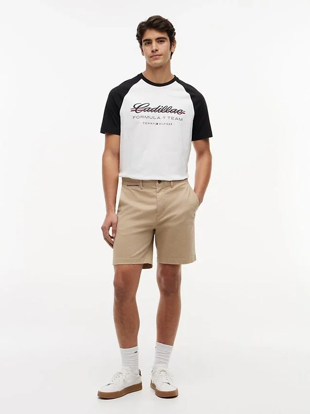 Koszulka raglanowa Tommy x Cadillac F1® Team Koszulka raglanowa Tommy x Cadillac F1® Team
