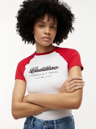 Koszulka raglanowa Tommy x Cadillac F1® Team