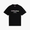 Koszulka Tommy Jeans z logo w stylu gradientowym Koszulka Tommy Jeans z logo w stylu gradientowym