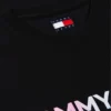 Koszulka Tommy Jeans z logo w stylu gradientowym Koszulka Tommy Jeans z logo w stylu gradientowym