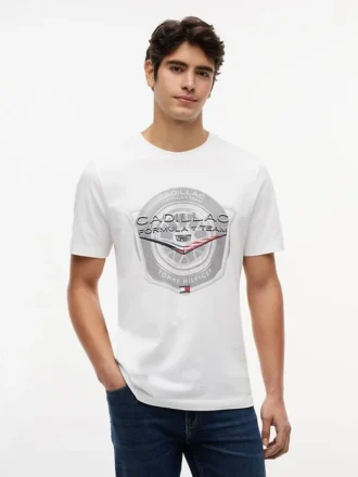 Koszulka Tommy x Cadillac F1® Team Tire Koszulka Tommy x Cadillac F1® Team Tire