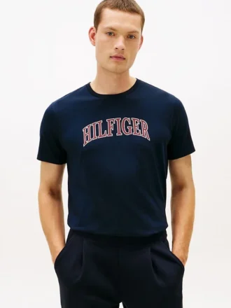 Koszulka z logo Hilfiger Arch Koszulka z logo Hilfiger Arch