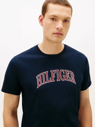 Koszulka z logo Hilfiger Arch Koszulka z logo Hilfiger Arch