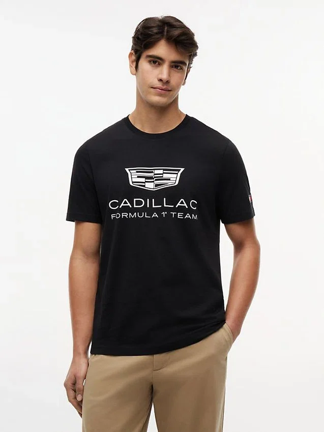 Koszulka z logo Tommy x Cadillac F1® Team Koszulka z logo Tommy x Cadillac F1® Team