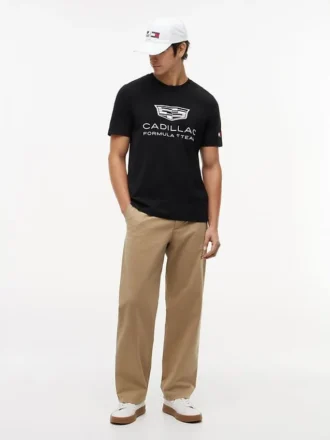 Koszulka z logo Tommy x Cadillac F1® Team